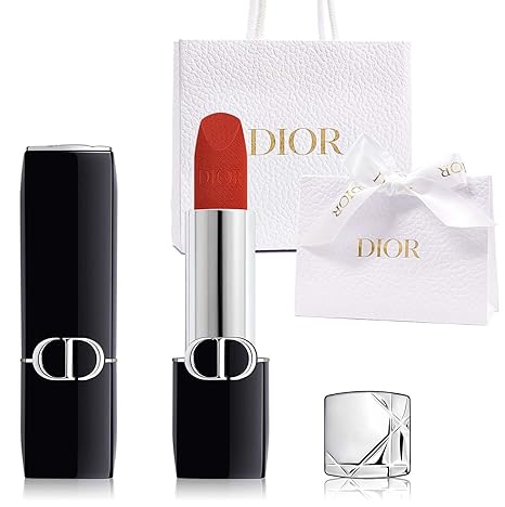 Dior Rouge Couture Colour Lipstick Floral Lip Care 777 FAHRENHEIT VELVET