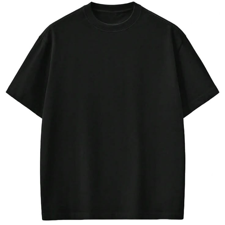 Premium Black Cotton T-Shirt